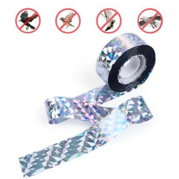 

Anti Bird Tape Audible Repellent Fox Pigeons Repeller Ribbon Tapes for Pest Control For Garden Agriculture Supplies