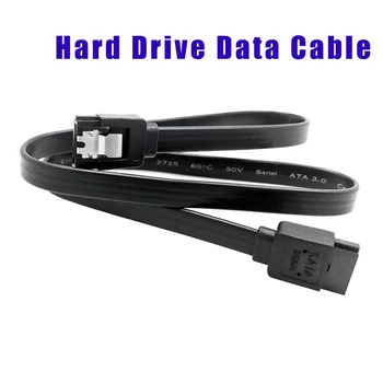 

High Speed SATA 3.0 6Gb/s 26AWG HDD Hard Drive Data Cable Straight Signal Cable 45cm Hard disk line Computer Signal Cable