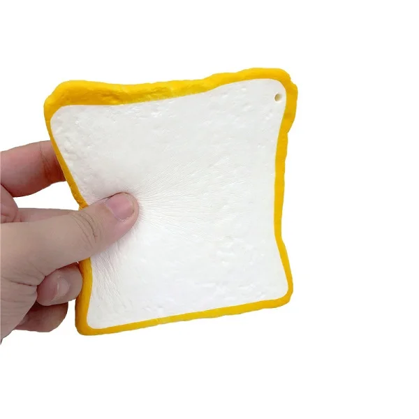 Kuutti мягкое молоко тост мягкое пакет Grap фиолетовый клубничный тост Jumbo мягкое медленно поднимающееся Kawaii мягкое хлеб пищевой ремень