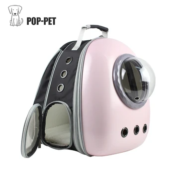 

Cat Carrier Bag Large Space Pet Double Shoulder Backpack Outdoor Travel Dog Transparent Space Portable Breathable Handbags