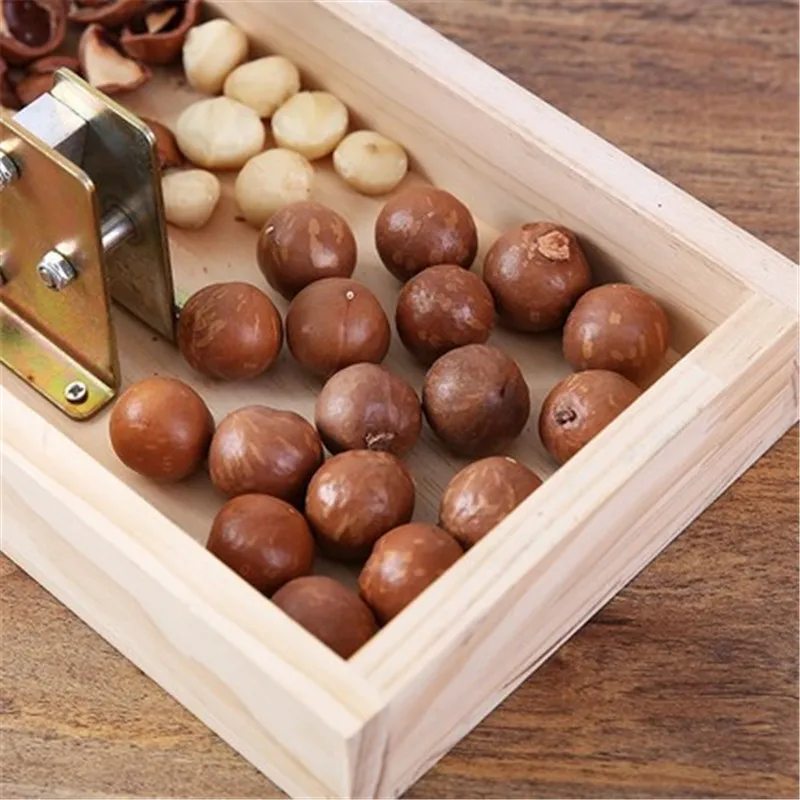  Manual Macadamia Nut Opener Nut Cracker Machine Walnut Nutcracker Nut Sheller Tool Macadamia Nut Op - 4000081939136