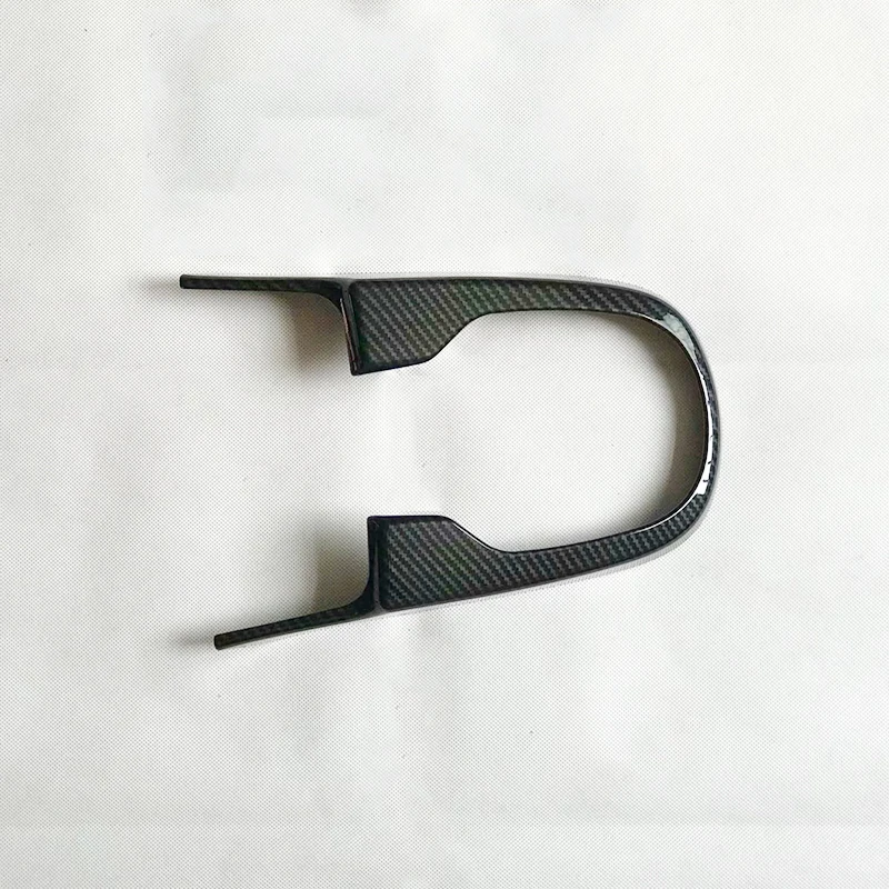 For-Honda-Fit-jazz-2014-2015-2016-2017-ABS-Carbon-Fibre-car-inner-middle-handbrake-Gear (2)