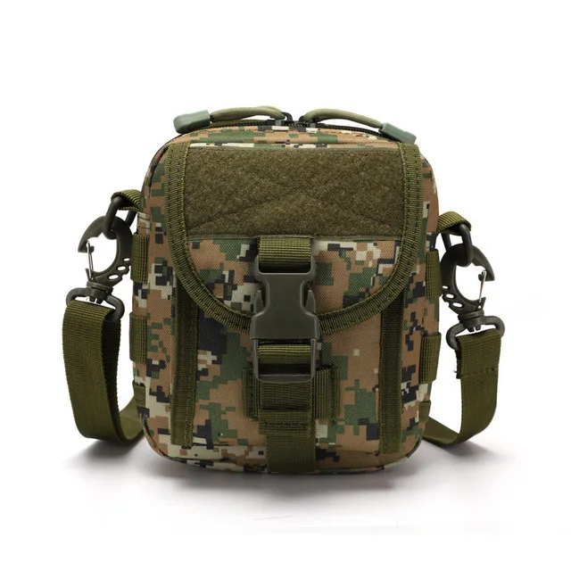 

Waterproof Tactical Molle 800D Oxford Nylon Bag Waist Pack Hiking Fishing Hunting Military Sport Waist Bag Camping Messenger Bag