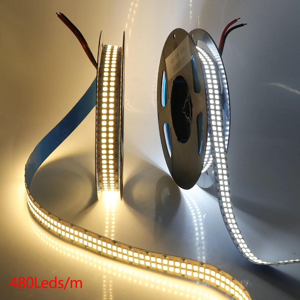 Flexibel LED Strip Light SMD2835 5M 300LEDs 600Leds 1200LEDs Waterproof LED Ribbon Lamp Tape Super bright fita de led Rope Light