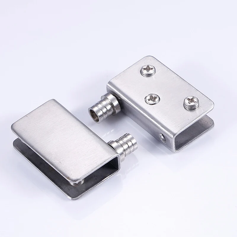 Stainless Steel Glass Hinges Glass Pivot Clamps Door Hinges 4 sizes for 5-8mm/10-12mm Glass Door 4pcs stainless steel hinges,door hinges