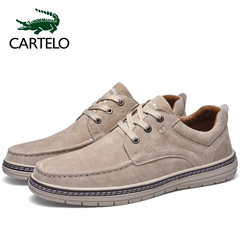 

CARTELO MEN'S SHOES 2020 Spring And Autumn New Style Retro Trend Versatile MEN'S Casual Shoes Korean-style Fashion Work Shoes