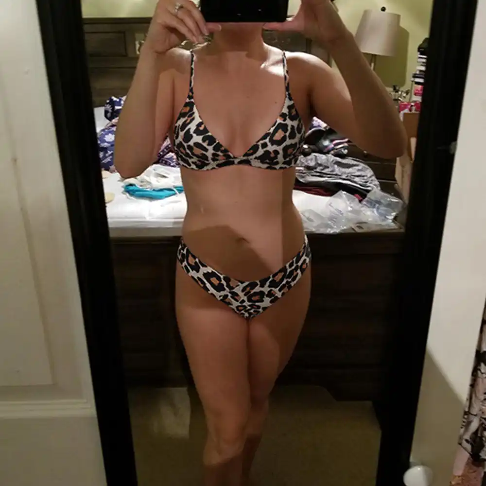 Omkagiビキニ水着女性ヒョウハイカット水泳水着biquiniセットセクシーな水着ファムブラジルビキニ ビキニセット Aliexpress