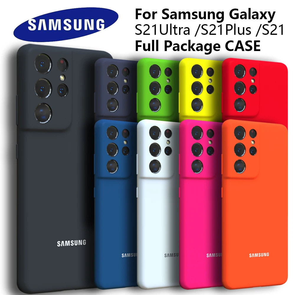 Samsung Galaxy S21 S21 Plus S21 Ultra Case Silky Silicone Cover Soft
