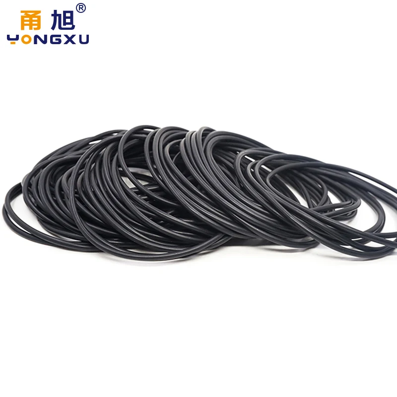 Rubber O Rings Silicone O Rings Sealing Gasket Keycap O Rings NBR O Ring Seal Gasket Thickness CS3.1mm OD10-190mm Wear Resistant Automobile Petrol Nitrile Rubber O-Ring