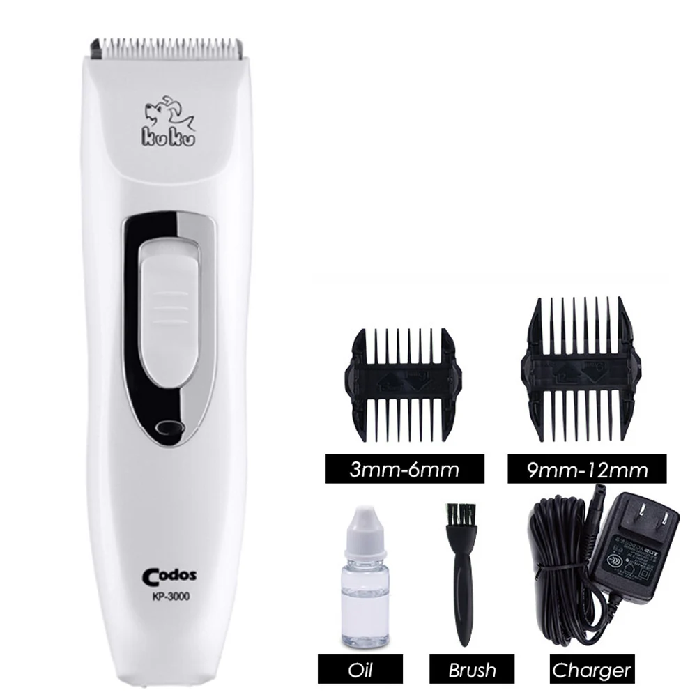 Professional Grooming Kit Cat Dog Hair Trimmer Rechargeable Electrical Pet Clipper Shaver Set Haircut Machine Codos KP3000