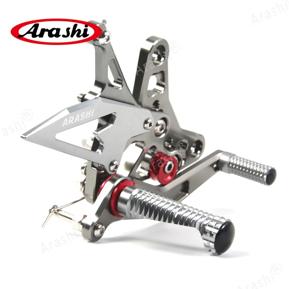 Arashi CNC Rider Rearset для SUZUKI SV650 SV650S регулируемые Подножки подставка для ног 17 18 алюминий