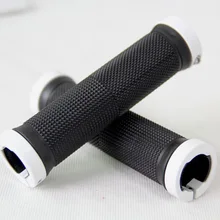 Горный велосипед Двусторонний замок грипса руля круг Алюминий кольцо грипса руля(круглым защитным козырьком) езда на велосипеде оборудования