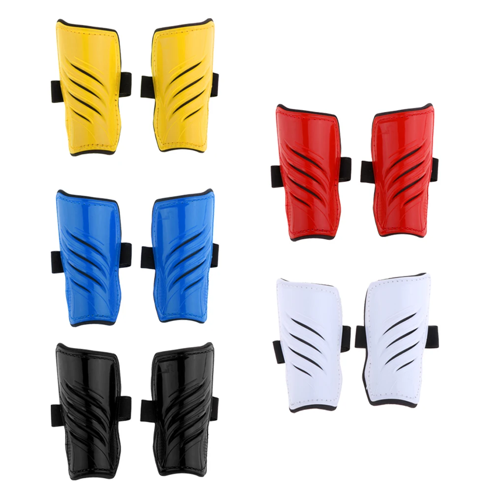 1 Pair Children Kids Sports Football Soccer Shinpads Shin Guards Protector Training Equipment
