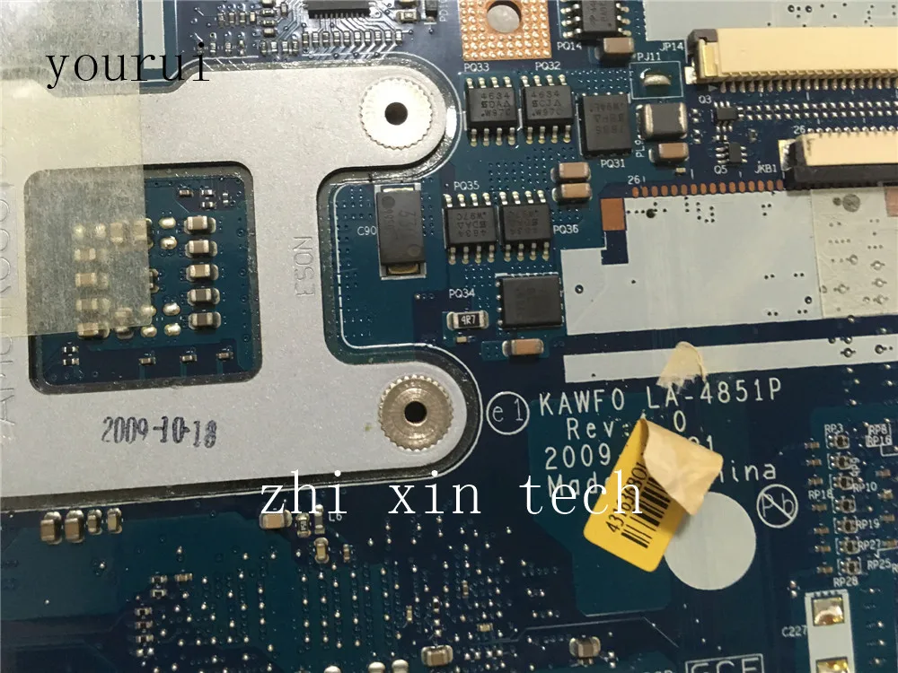 Yourui для acer E525 E725 материнская плата для ноутбука KAWF0 LA-4851P материнская плата полностью протестированная