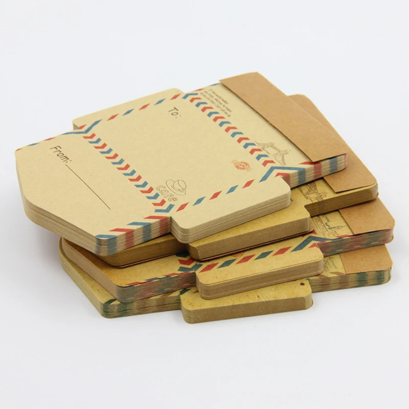 

Retro Vintage Kraft Paper Envelopes Mini Cute Kawaii Cartoon Stationery Post Letter Envelope Gifts