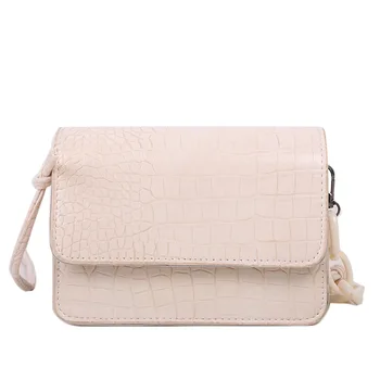 

Textured handbags 2020 new net celebrity fashion shoulder bag Western style all-match messenger bag small square bag