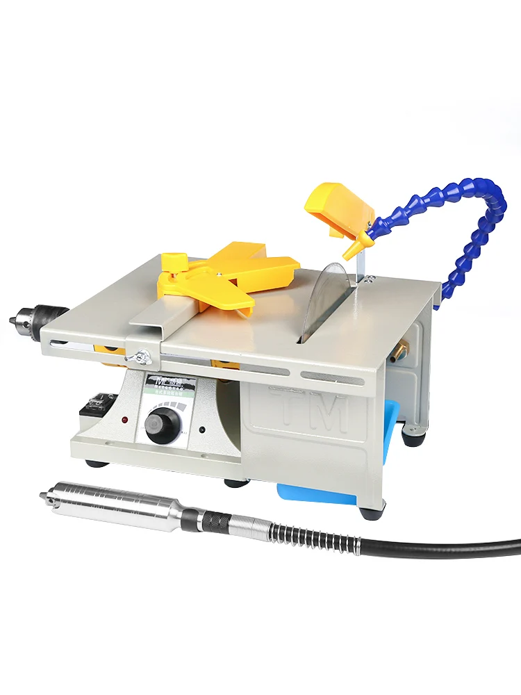 

850W Multifunction Mini Table Saw Stone Polisher Jade Engraving Machine Grinding machine Table Saws Jade Cutting machine 220V