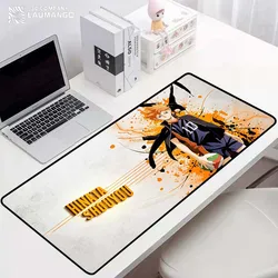 Gaming mouse pad kawaii haikyuu computador tapete tapete teclados acessórios mousepad empresa mausepad teclado anime almofadas