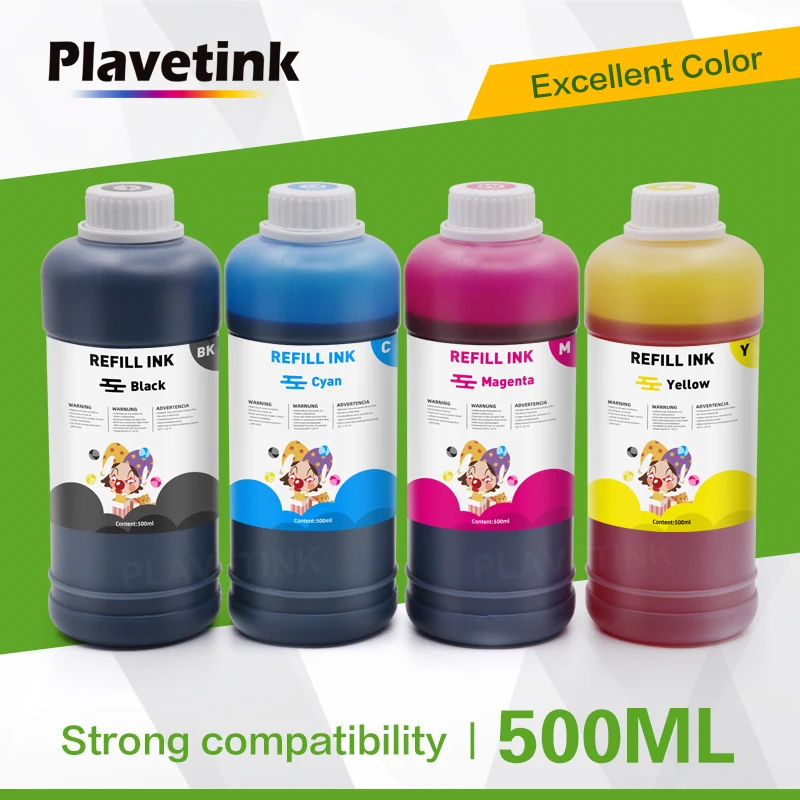 Plavetink500mlBottleInkPrinterInkRefillKitforCanonPG445440