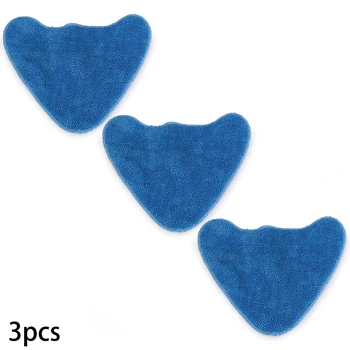 

3pcs Pad Blue Microfibre Mop Floor Car cleaning Multifunction Replace pad
