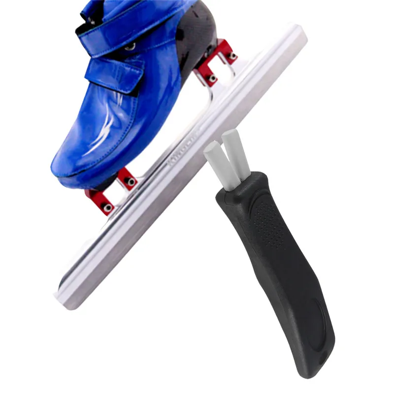 Ледяной инструмент для заточки коньков точильный камень ручная заточка система хоккейного катания заточка лезвия края керамический стержень