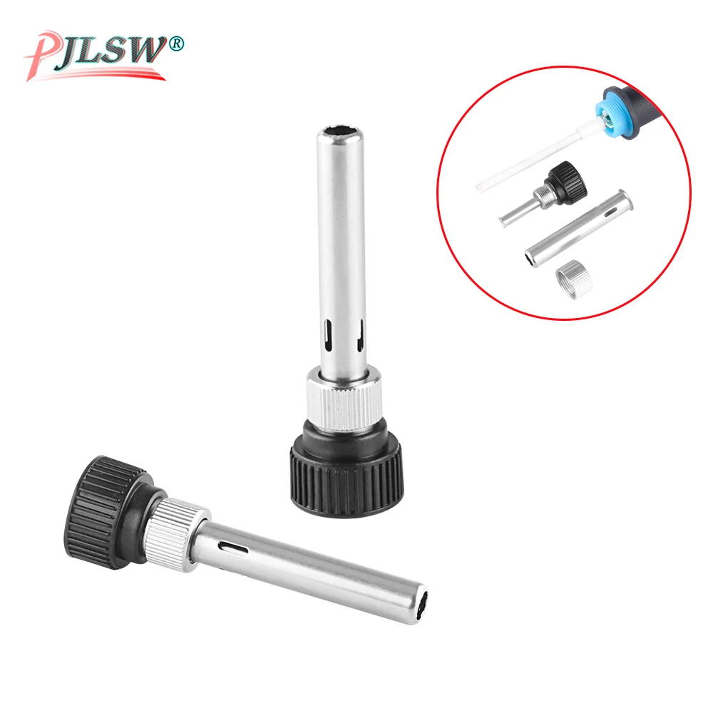 

PJLSW 2Pcs/lot Electric Soldering Iron Station Cannula Casing Handle Adapter For 852D 936 937D 898D 907 8586 936D