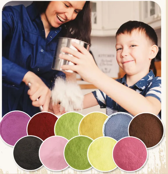 Фруктовый и овощной порошок Замороженные сухофрукты чистый фиолетовый