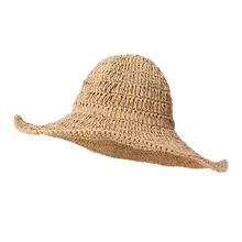 Повседневная Соломенная Панама женская большая соломенная шляпа Кепка Солнцезащитная пляжная кепка Складная сетчатая Кепка для путешествий и отдыха крутая шляпа Czapka# C12