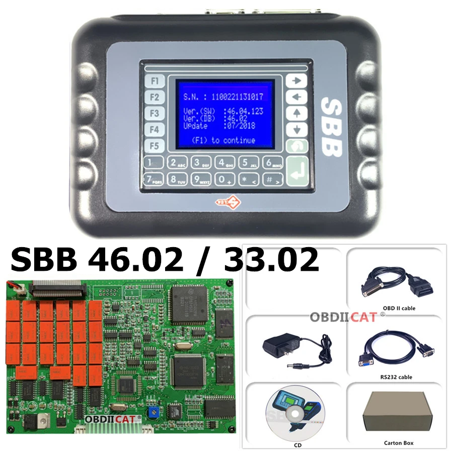 Высокое качество SBB V33.02 v46 02 ключевой программист оптовая цена мульти langauge sbb