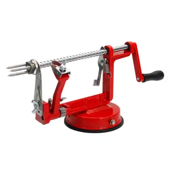 

3 in 1 Stainless Steel Apple Peeler Muti-purpose Manual Hand-cranking Fruit Peeler Slicer Kitchen Gadget Tools