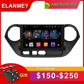 

Gift Camera Car Radio for HYUNDAI i10 RHD 2014-2016 Android 9.0 GPS Navigation Bluetooth Touch screen Car Audio Stere Multimedia