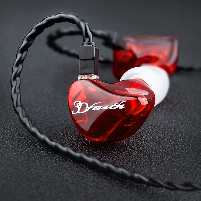 D8 Wired Headphones with Mik Handsfree Waterproof Noise Canceling TWS Mini In ear Earphone Pluggable Earphone for IPhone Xiaomi