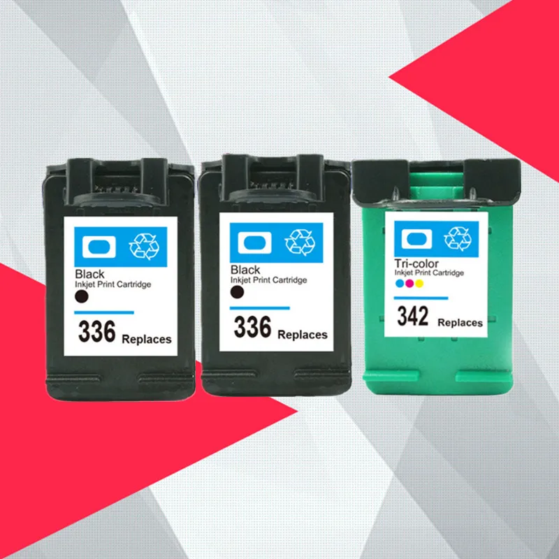 Совместимый чернильный картридж для hp 336 342 hp336 принтера HP342 Deskjet 5440 5420 1500 PSC 1510 2575