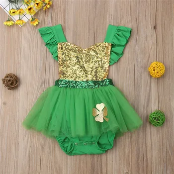 

baby bodysuit Girl Body bebe Suit Dress Tutu Lace Lace One Piece Clothes Newborn Sequins Ruffles Bodysuits baby girl clothes