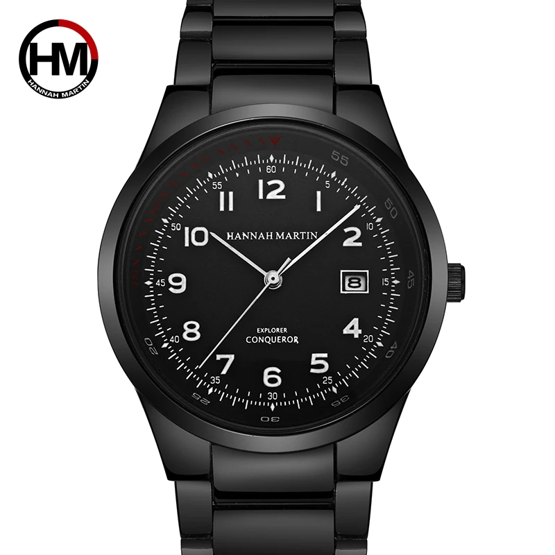 

Men Watch Top Brand Luxury Men Quartz Watch Calendar Display Number Scale Dial Watch Men Stainless Steel Watches Reloj Hombre