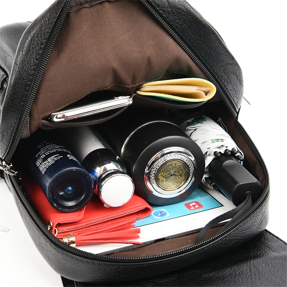 Женский дизайнерский рюкзак Высококачественный винтажный кожаный для женщин