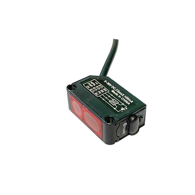 

Fine Laser Diffuse Reflective Photoelectric Switch PZ-D42 Small Size Square Return Reflective Sensor 5V12V24V