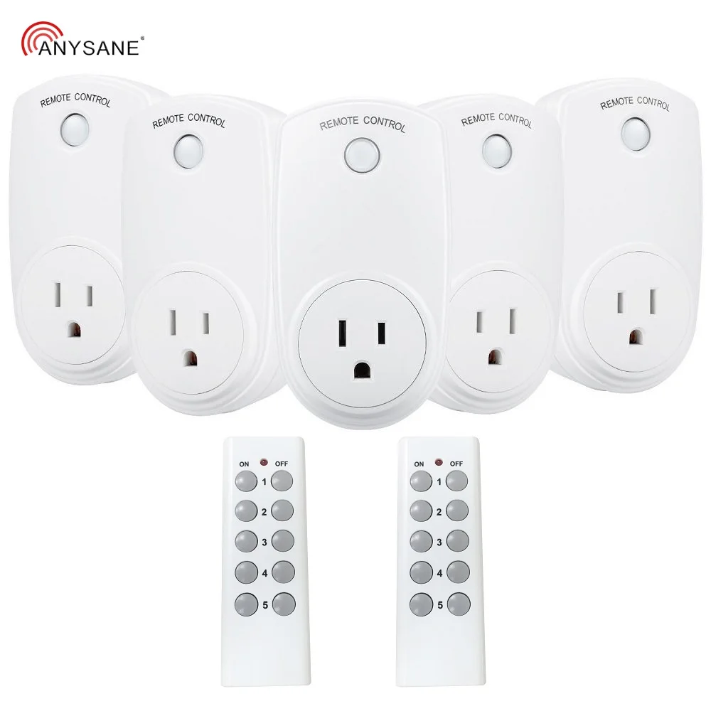 New Indoor Wireless Remote Control Power Switch Outlet