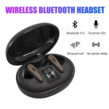 

2020 New F9 HiFi Bluetooth 5.0 Noise Reduction Stereo Wireless TWS LED Display Headset Waterproof
