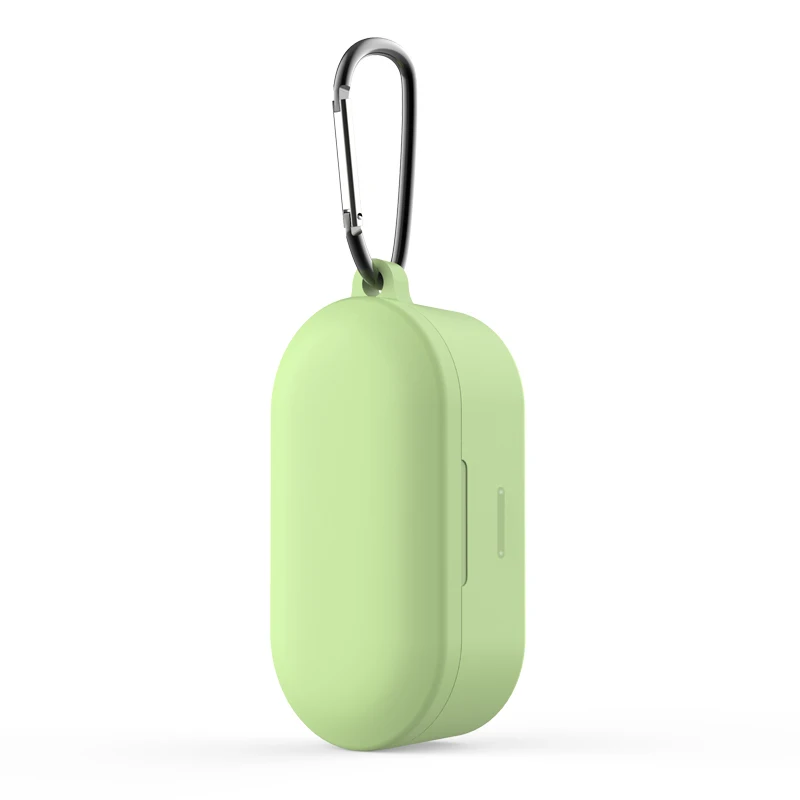 Силиконовый чехол для QCY T1/QS2, настоящие беспроводные Bluetooth наушники, Противоударные Защитные Сумки для QCY T1S 5,0, чехол, зарядная коробка - Цвет: Green