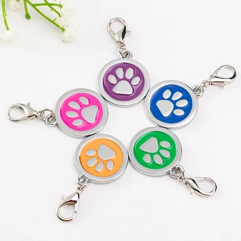 

Anti-lost Custom Dog ID Tag Engraved Pet Dog Collar Accessories Personalized Cat Puppy ID Tag Stainless Steel Bone/Paw Name Tags