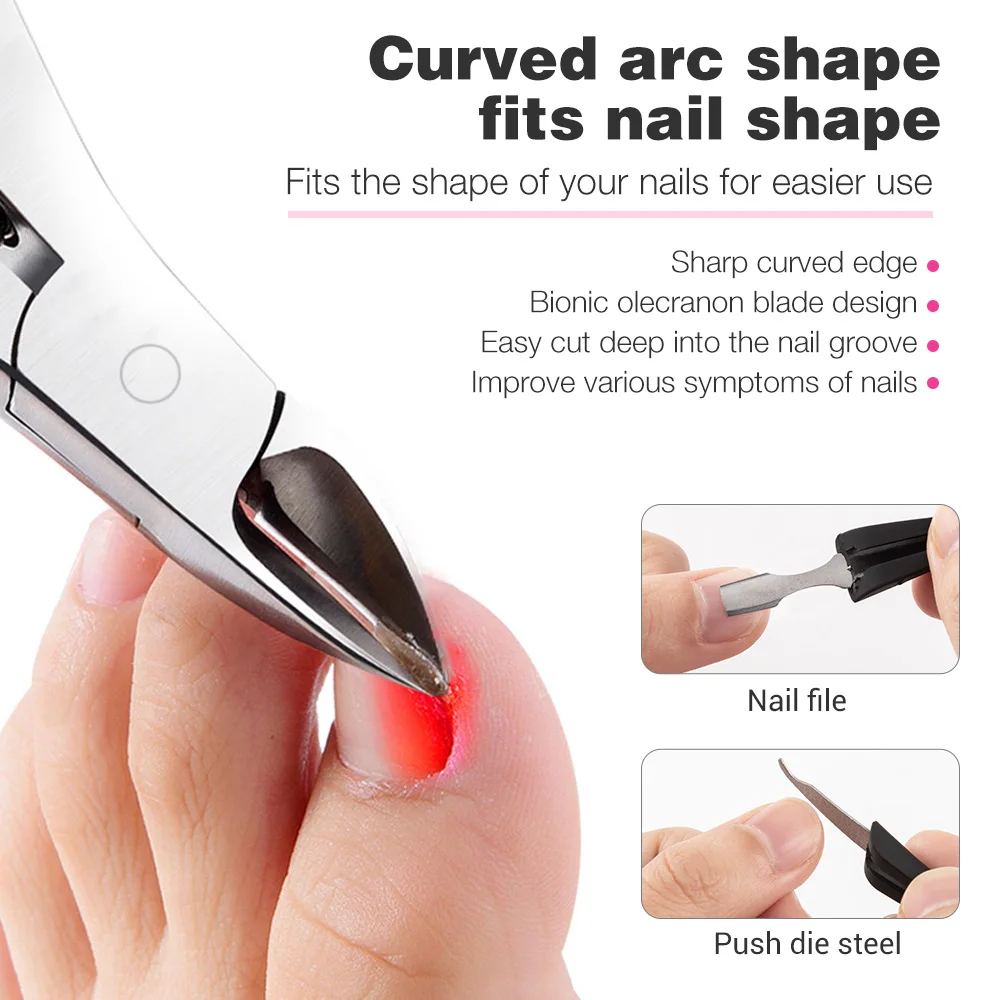 Nail Groove Scissors Nail Clipper Combination Set Household Sharp-billed Olecranon Pliers Pedicure Toenail Pliers nail clipper set nail clipper nail care kit nail scissors set nail clippers manicure pedicure kit manicure set manicure sets manicure nail clipper set nail clippers kit