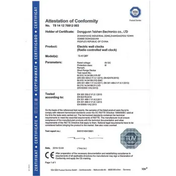 

Digital Clock with Temperature Display Alarm Clock #