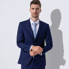Casual Two Piece Men Suits Slim Fit Mens Business Suits Wardrobe Essentials