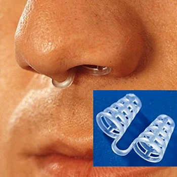 

1PC Anti Snoring Breathe Easy Sleep Aid Nasal Dilators Device No Strips Nose Clip