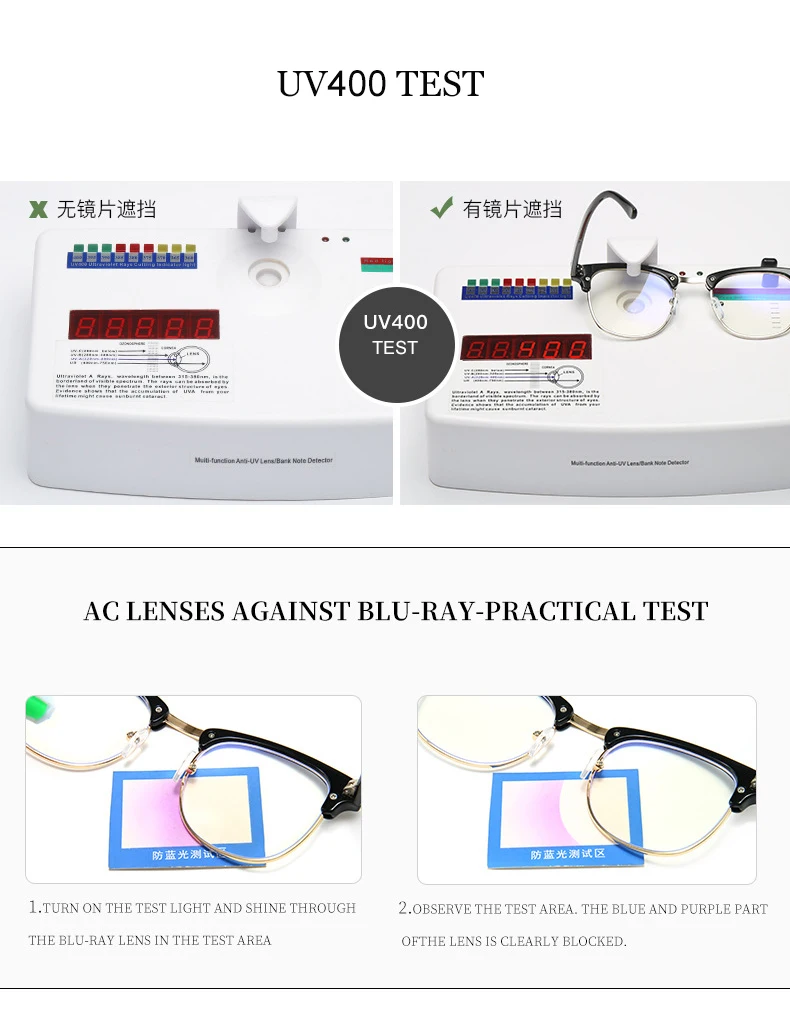 Полуметаллические очки для компьютерных игр, оптическая стеклянная оправа для мужчин и женщин, антибликовое стекло для глаз es, синий светильник, блокировка UV400