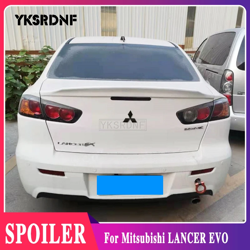 YKSRDNF для Защитные чехлы сидений сшитые специально Mitsubishi LANCER EVO 2010-2014 ABS спойлер