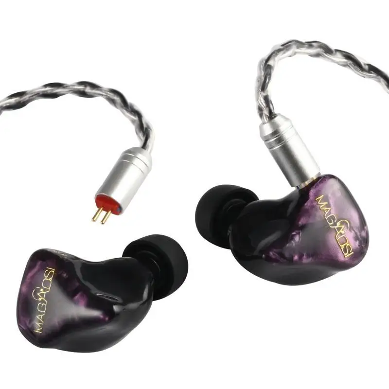 Magaosi V3 2BA 1DD Triple Knowles Driver Hybrid HiFi Monitor Earphones 2pin Detachable Cable Audiophile Musician IEM Earbuds
