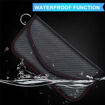 Signal Blocking Bag Cover Signal Blocker Case Faraday Cage Pouch For Keyless Car Keys Radiation Protection Cell Phone 5