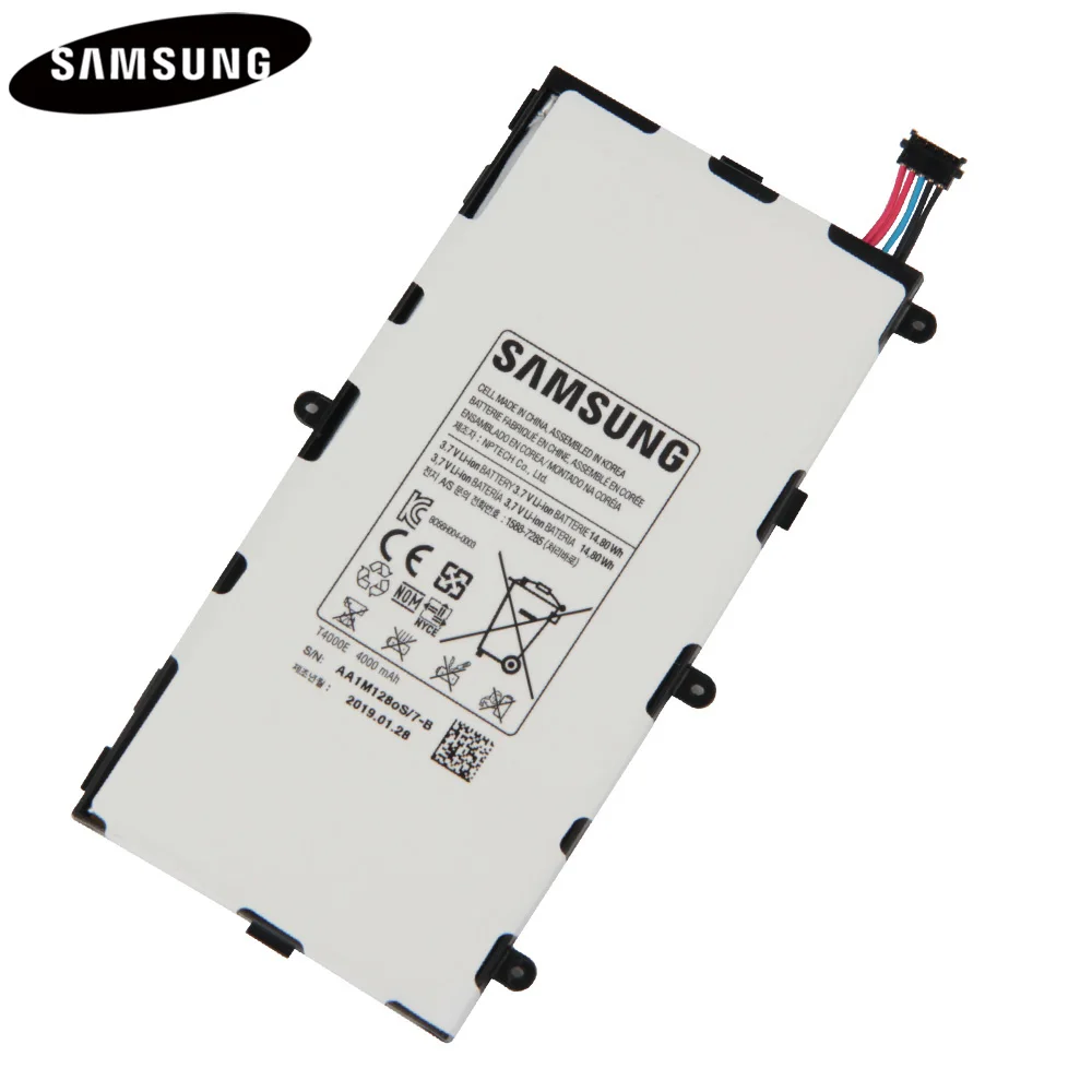 100% Оригинальный аккумулятор для планшета T4000E T4000C T4000U Samsung GALAXY Tab3 7 0 T210 T211 T2105 T217A